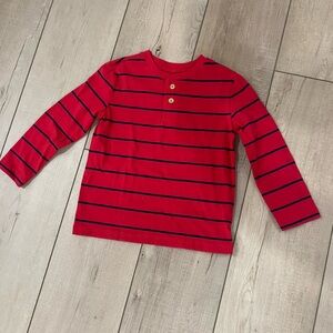 Jumping Beans Long Sleeve Raglan Henley T-shirt